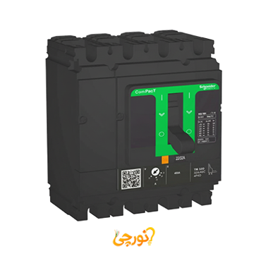 کلید اتوماتیک 40 آمپر اشنایدر چهار پل 25KA حفاظت 4D - TM-D
